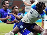Man City wonderkid gives Brazil a taste of their own medicine in the Under 17 World Cup as Joel Ndala showcases his talents for the Young Lions in hard-fought defeat