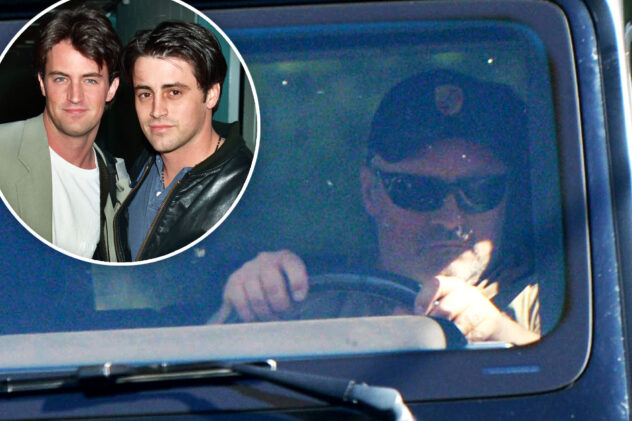 Matt LeBlanc spotted for first time since Matthew Perry’s death