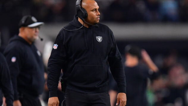 Raiders HC Antonio Pierce is not working out of the head coach's office