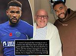 Reece James visits Chelsea fan in hospital who 'died for 20 minutes' after suffering a heart attack in the stands during the Blues' 4-4 clash against Man City