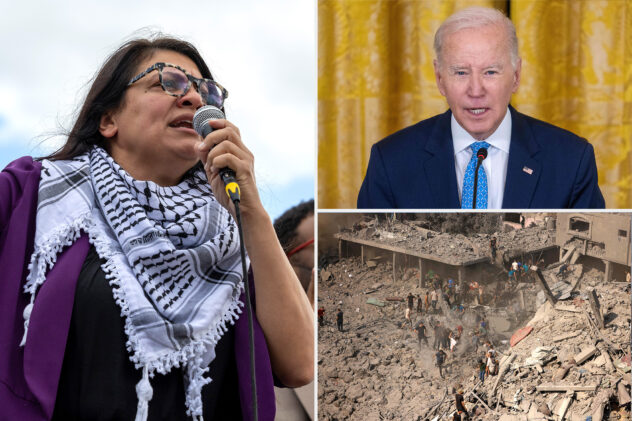 Rep. Rashida Tlaib accuses Biden of supporting ‘genocide of the Palestinian people’