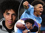 Rico Lewis, 18, is the Thai-boxing City wonderkid 'with the hair' who still lives at home with his mum (and his bass-playing grandad toured with Oasis!)... now he earned his spot among Pep Guardiola's globetrotting Blues