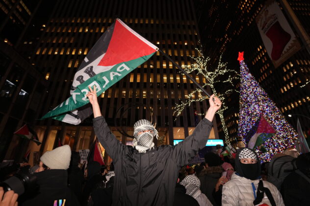 Rockefeller Center tree-lighting protest: Who ARE these idiots?