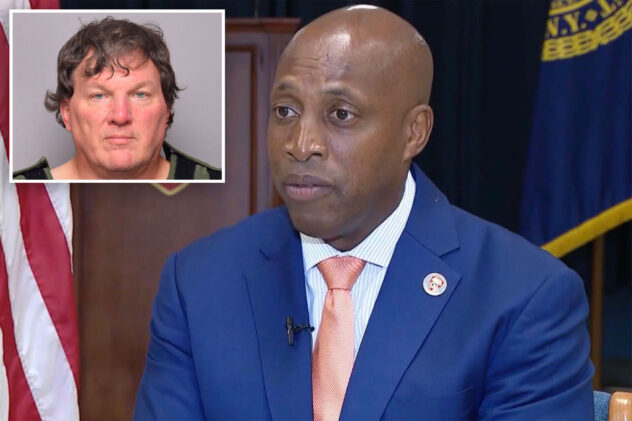 Suffolk County Police Commissioner Rodney Harrison announces surprise resignation months after catching suspected Gilgo Beach serial killer