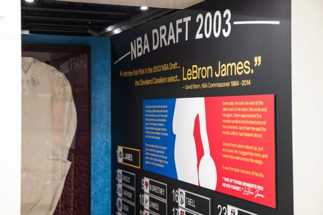 The First-Ever LeBron James Museum in Akron Gives Fans an Immersive Look at the Life of the King