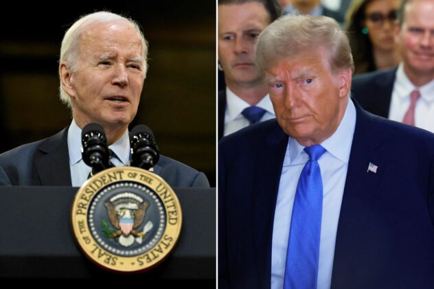 Trump would narrowly beat Biden in 2024 rematch, new poll says