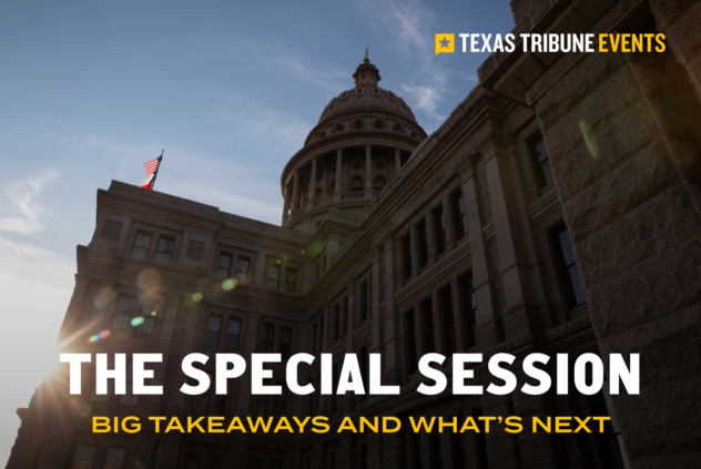 Watch a Nov. 15 conversation on the Texas Legislature’s special session and what’s next