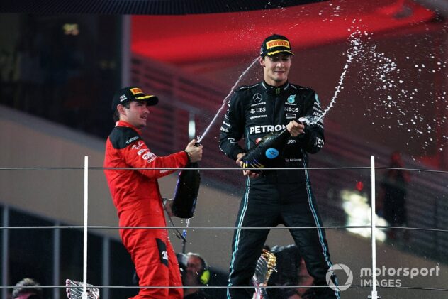 Wolff praises "sportsman" Leclerc for not 'pulling the handbrake' in F1 Abu Dhabi GP