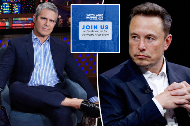 Andy Cohen’s ‘WWHL’ after show removed from Elon Musk’s X after platform deemed ‘not safe space’ due to antisemitism