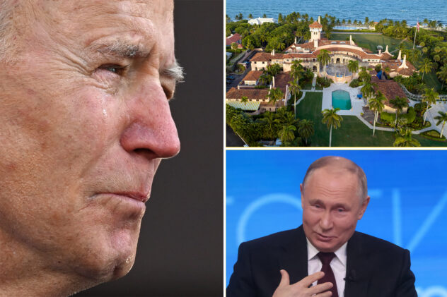 Biden calls Trump an ‘old pal’ of Putin’s, says ‘Moscow and Mar-a-Lago’ aligned