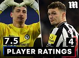 Chelsea v Newcastle PLAYER RATINGS: Djordje Petrovic is the hero for the Blues as they reach the Carabao Cup semi-finals while Kieran Trippier endures a hugely disappointing night