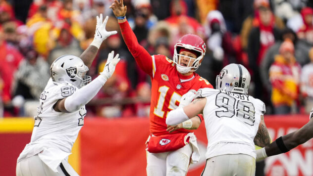 Chiefs-Raiders game becomes the most watched Christmas Day game with over 29 million viewers
