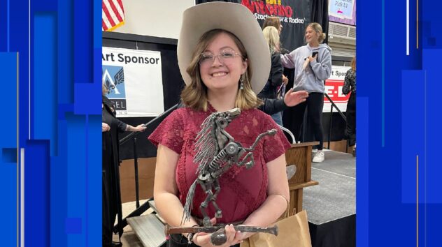 Comal ISD student wins $10,000 scholarship in San Antonio Stock Show & Rodeo Western Art Contest
