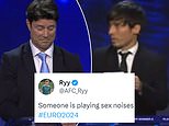 Euro 2024 draw is disrupted by SEX NOISES to leave former Man City star David Silva stunned as serial prankster Dan Jarvis lays claim to the disruption... less than a year since he pulled off a similar move during an FA Cup broadcast