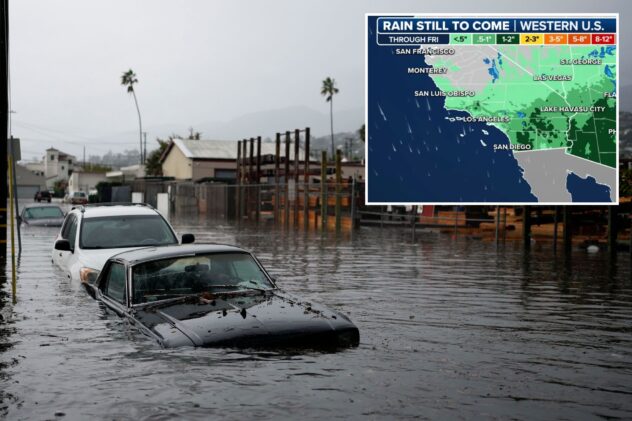 Flash flooding wreaks havoc on Los Angeles area as powerful storm slams into Southern California