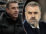 Football legend says Aussie Ange Postecoglou could be next in line to coach Premier League powerhouse Manchester City following Tottenham turnaround