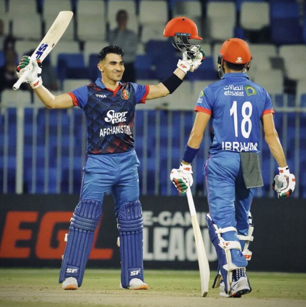Gurbaz 100 powers Afghanistan to big win in first T20I against UAE