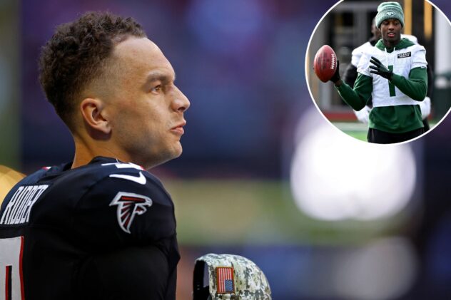 Jets know they can’t underestimate Falcons QB Desmond Ridder: ‘Got that bravado’