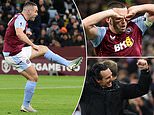 John McGinn jokes he's 'banning the T word' at Aston Villa as he brushes off talk of being potential challengers for Man City's crown… as Unai Emery insists his high-flying side are 'there because we deserve it'