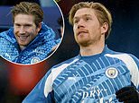 Kevin De Bruyne is named in Man City's matchday squad for the first time since AUGUST - with playmaker starting their Premier League clash against Sheffield United on the bench after recovering from hamstring injury