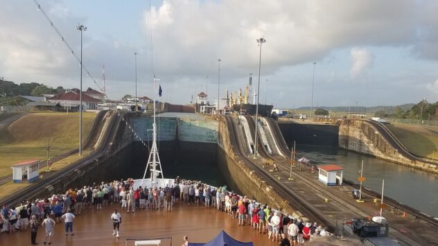 Low water level at Panama Canal could delay Christmas cheer for some