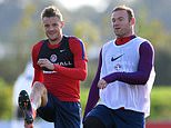 MATT BARLOW: Wayne Rooney and Jamie Vardy - football legends but bound forever by the self-obsessed yet amusing Wagatha Christie trial