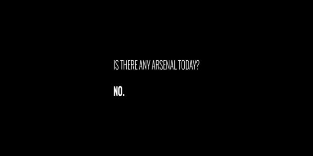 No Arsenal today