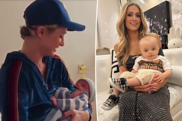 Paris Hilton was joking about not changing son’s diaper for first month of his life: ‘I’m fully involved’