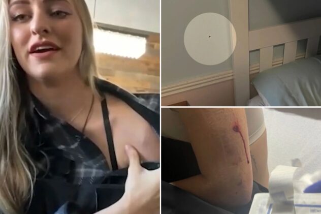 Pregnant Colorado mom hit with stray bullet that narrowly missed daughter, 5, as family slept: ‘Babe, I just got shot’