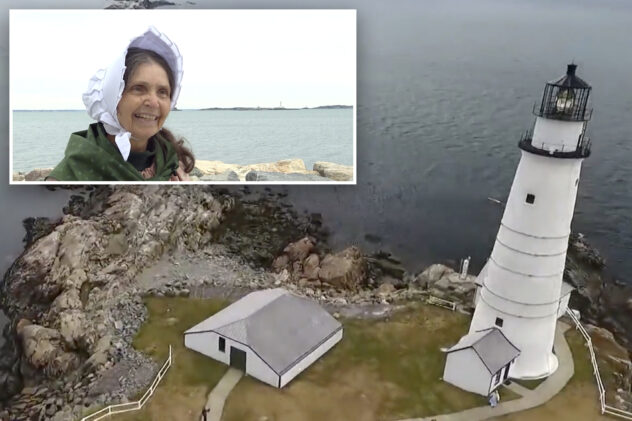 Sally Snowman, America’s last lighthouse keeper, ends watch at Boston Light after 20 years