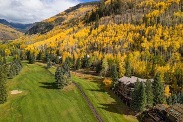 Ski, fish, bike and golf from this breathtaking Vail home currently on sale for just under $18M