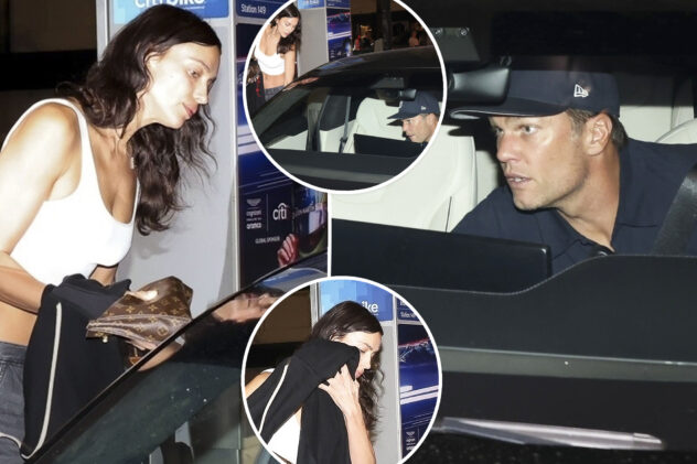 Tom Brady spotted picking up Irina Shayk from her hotel during Art Basel Miami