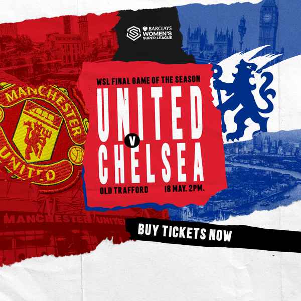 United Women to play Chelsea at Old Trafford
