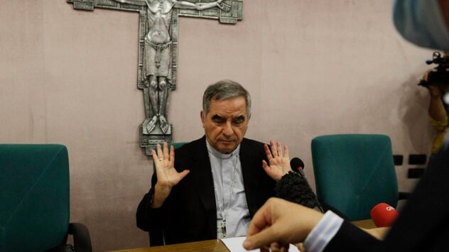 Vatican court sentences Cardinal Becciu to prison for embezzlement, abuse of office