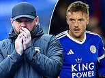WAGatha Christie goes to the stadium! Leicester's Jamie Vardy is a major injury doubt but they could increase the pain on under-fire Birmingham boss Wayne Rooney in a box office clash... after pair became embroiled in their wives' famous court case