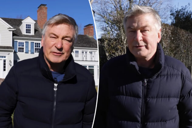 Alec Baldwin appears in real estate video to help sell his $19M Hamptons estate