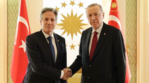 Blinken meets with Turkey's Erdogan as Middle East tensions escalate