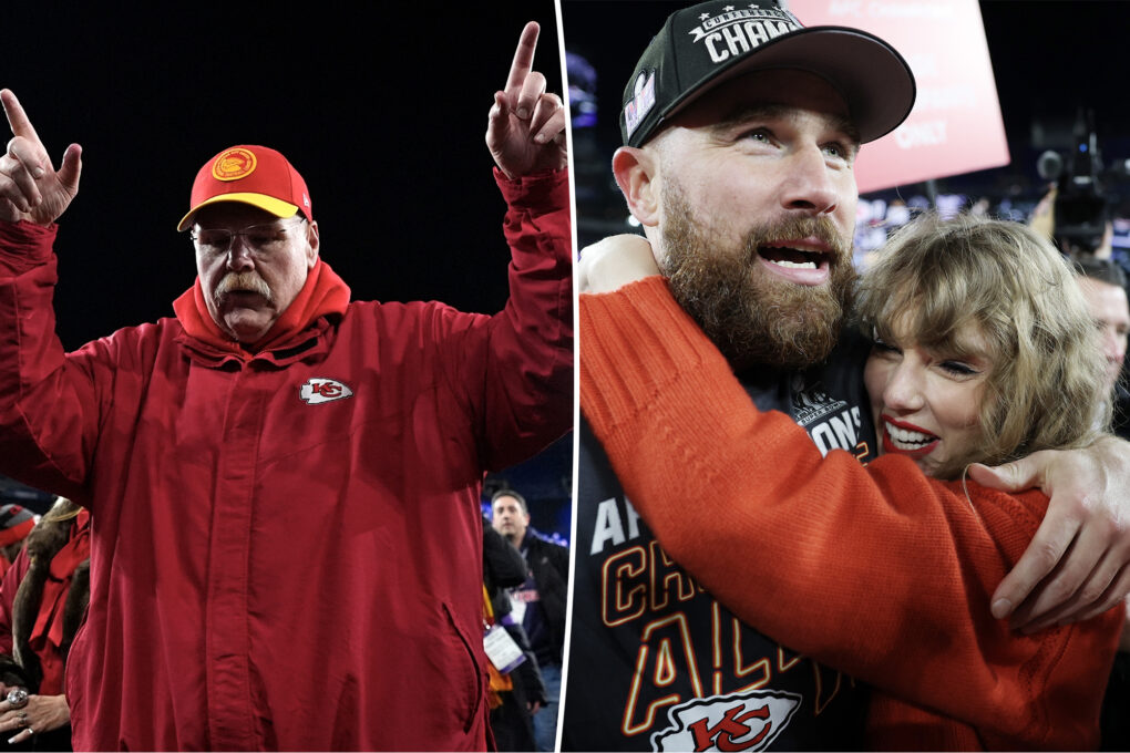Chiefs coach Andy Reid boasts he met Taylor Swift before Travis Kelce: ‘Last thing Trav wanted to hear’