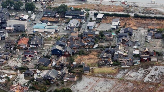 Earthquakes in Japan kill at least 48 as officials race to save people trapped in homes