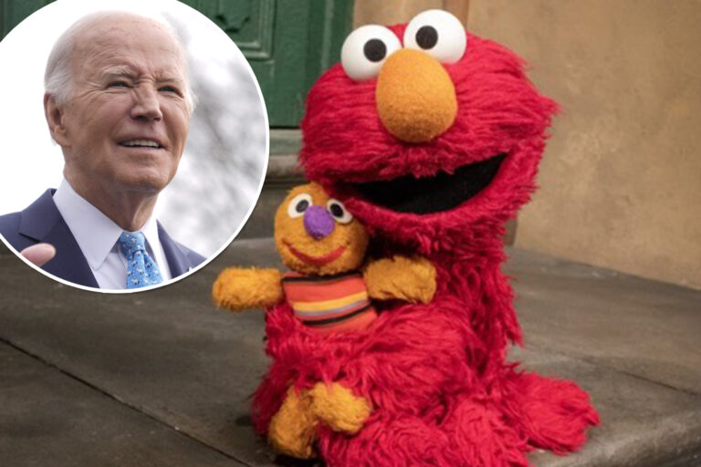 Elmo’s wellness check tweet sparks dreadful reactions — and Biden responds