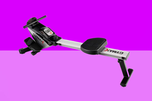 Get ahead of your fitness goals in 2024 with this rowing machine, now $190