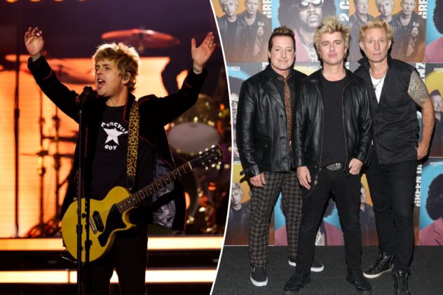 Green Day reworks ‘American Idiot’ lyrics to trash ‘MAGA agenda’ during ‘Dick Clark’s New Year’s Rockin’ Eve’