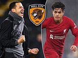 Hull City confirm loan signing of Fabio Carvalho from Liverpool... after the Tigers fended off interest from Premier League and Championship clubs for the Portuguese forward