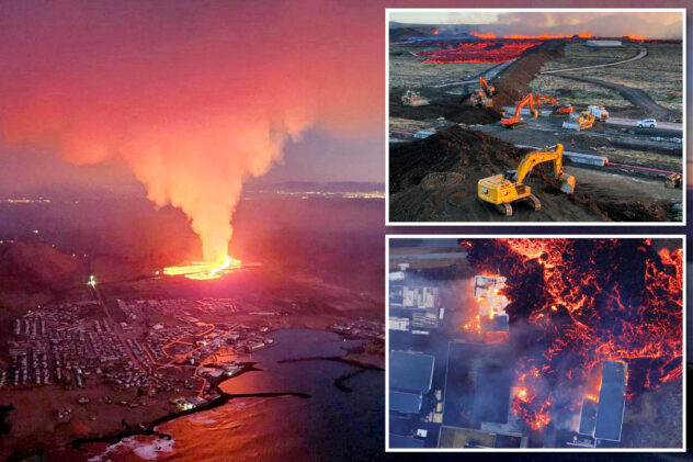 Iceland battling ‘tremendous forces of nature’ as volcanic lava consumes fishing town