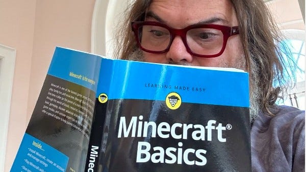 Jack Black reportedly to star as Minecraft's Steve in upcoming film