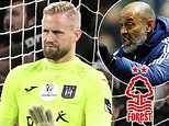 Kasper Schmeichel, 37, is a target for Nottingham Forest this month - but they could have to sell before they buy amid charges for allegedly breaching Premier League spending rules