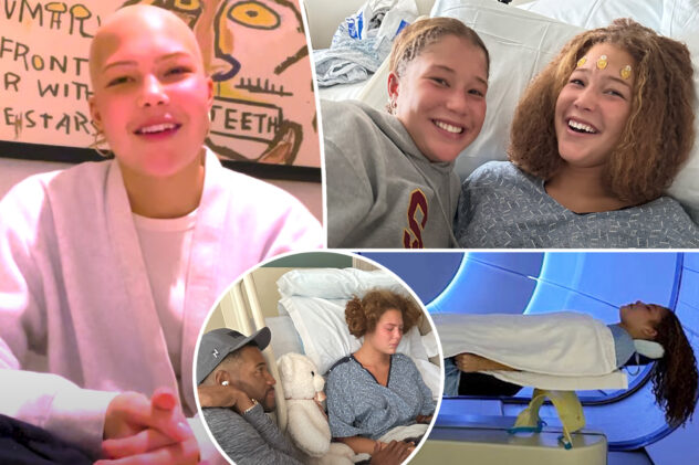 Michael Strahan’s daughter Isabella, 19, shares intimate hospital photos from brain tumor treatment