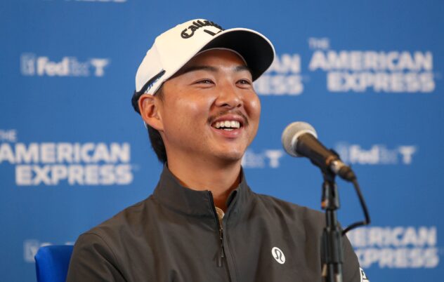 Min Woo Lee teams with YouTube golf sensations Good Good in American Express pro-am