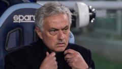 Mourinho sacked as Roma manager