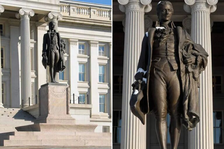New York Post founder Alexander Hamilton’s DC statue needs an upgrade